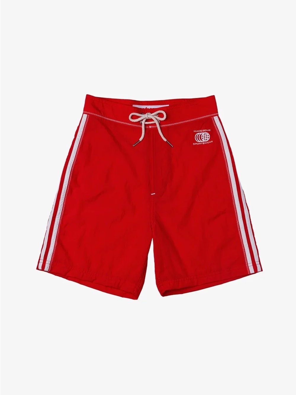 Made Some Sportswear Long Shorts in Red NWT